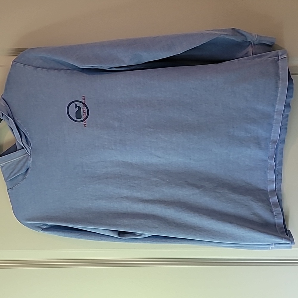 Vineyard vines small long sleeve hooded shirt - Picture 1 of 5
